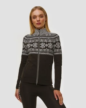 Zdjęcie produktu Bluza Rozpinana Damska Newland Crans-montana czarny