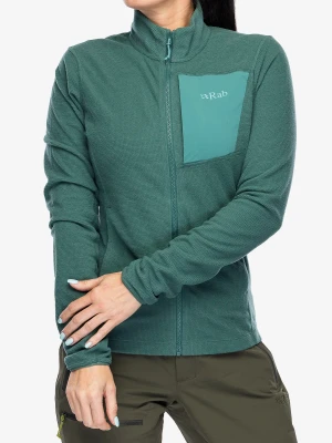 Bluza rozpinana damska Rab Tecton Jacket - green slate