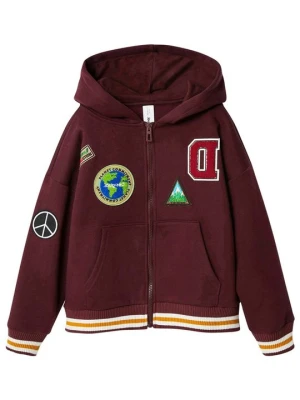 Bluza rozpinana Desigual brązowy