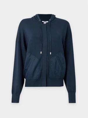 Bluza rozpinana DKNY niebieski