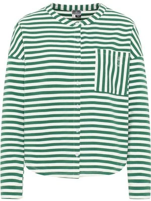 Bluza rozpinana Dreimaster zielony