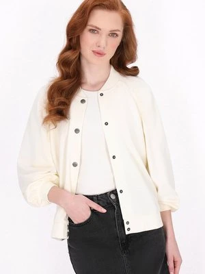 Bluza rozpinana Dreimaster mleczny