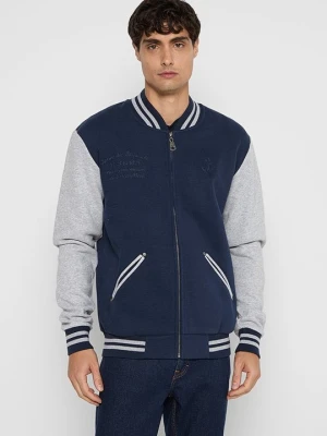 Bluza rozpinana Dreimaster granatowy