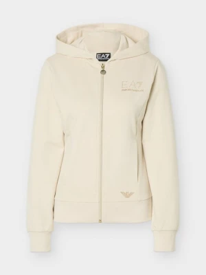 Bluza rozpinana EA7 Emporio Armani beżowy