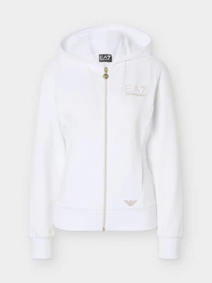 Bluza rozpinana EA7 Emporio Armani biały