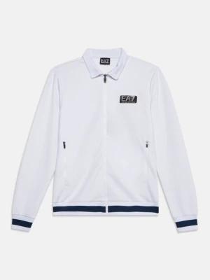Bluza rozpinana EA7 Emporio Armani biały