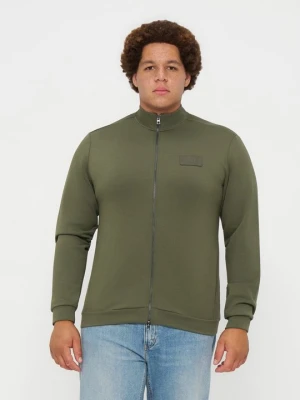 Bluza rozpinana EA7 Emporio Armani ciemnozielony