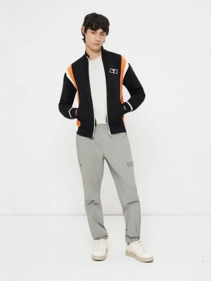 Bluza rozpinana EA7 Emporio Armani czarny