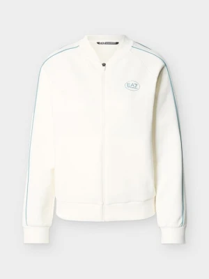Bluza rozpinana EA7 Emporio Armani mleczny