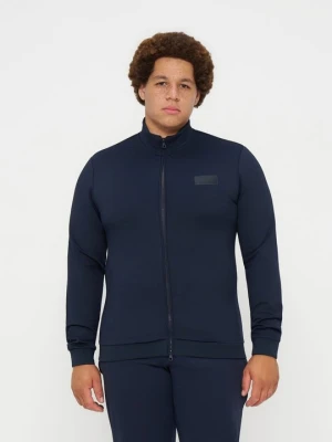 Bluza rozpinana EA7 Emporio Armani niebieski
