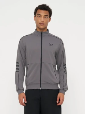 Bluza rozpinana EA7 Emporio Armani szary