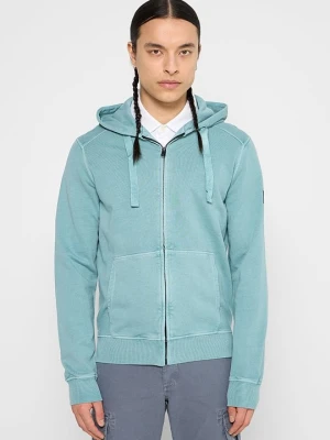 Bluza rozpinana ECOALF turkusowy