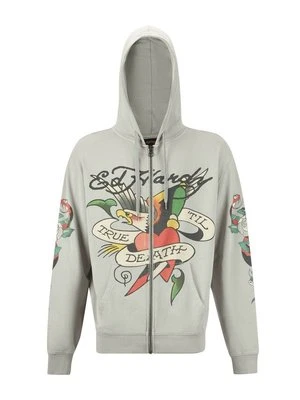 Bluza rozpinana Ed Hardy szary