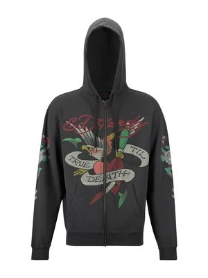 Bluza rozpinana Ed Hardy ciemnoszary