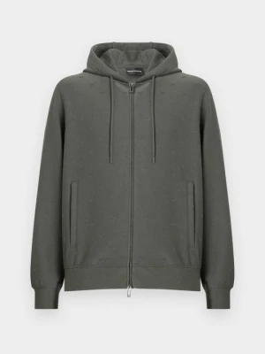 Bluza rozpinana Emporio Armani szary