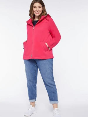 Bluza rozpinana Fiorella Rubino różowy neon