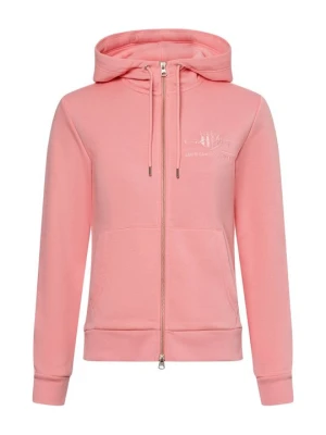 Bluza rozpinana Gant jasnoróżowy