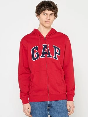 Bluza rozpinana GAP czerwony
