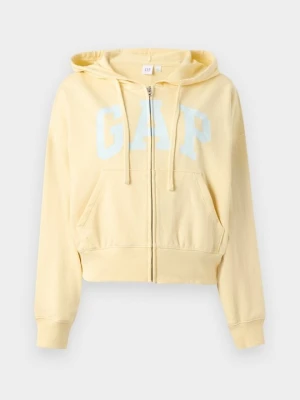 Bluza rozpinana GAP jasnożółty