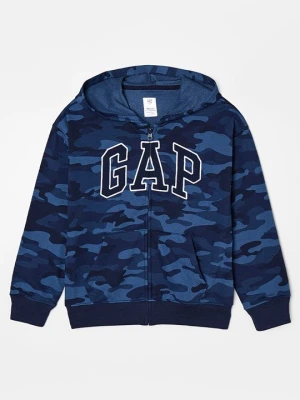 Bluza rozpinana GAP niebieski