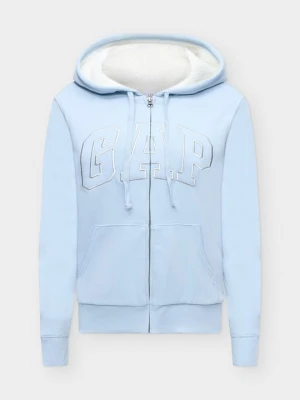 Bluza rozpinana GAP niebieski