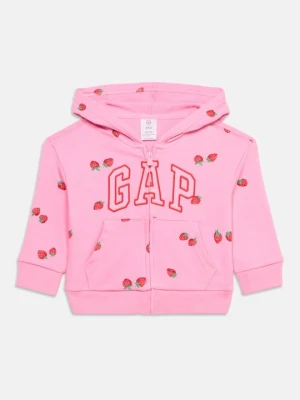 Bluza rozpinana GAP różowy