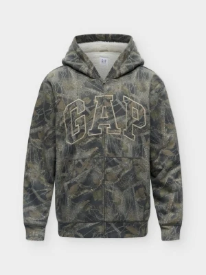 Bluza rozpinana GAP zielony