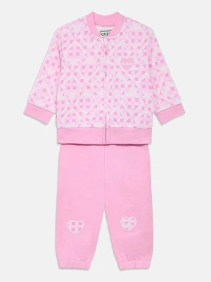 Bluza rozpinana Guess jasnoróżowy