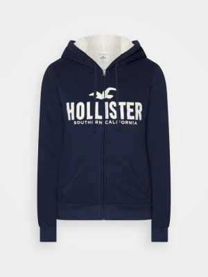 Bluza rozpinana Hollister Co. granatowy