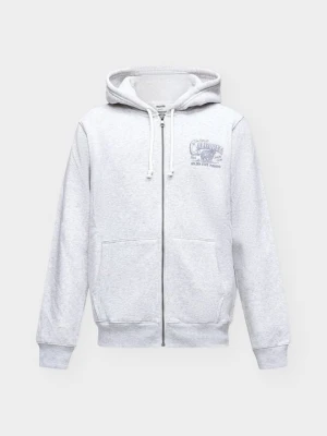 Bluza rozpinana Hollister Co. jasnoszary