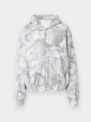 Bluza rozpinana Hollister Co. szary