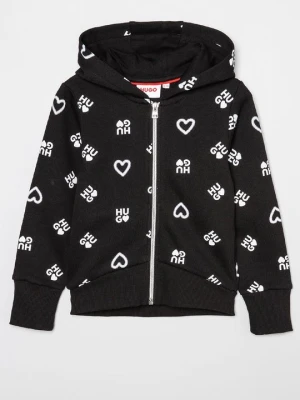 Bluza rozpinana Hugo czarny