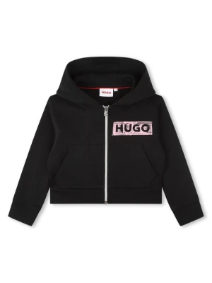 Bluza rozpinana Hugo czarny