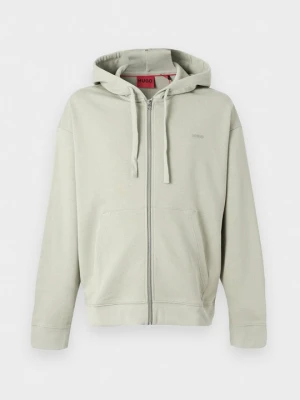 Bluza rozpinana Hugo jasnozielony