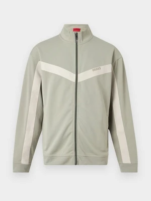 Bluza rozpinana Hugo jasnozielony