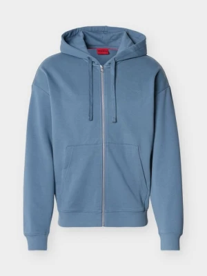 Bluza rozpinana Hugo niebieski