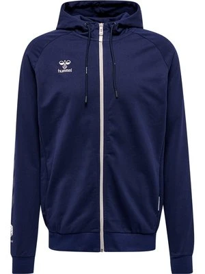 Bluza rozpinana Hummel niebieski