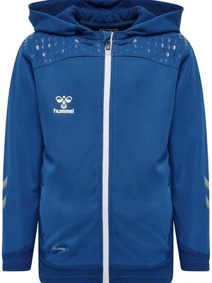 Bluza rozpinana Hummel niebieski