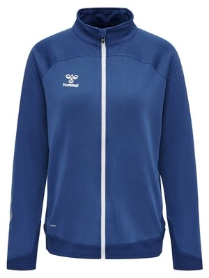 Bluza rozpinana Hummel niebieski