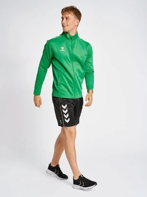 Bluza rozpinana Hummel zielony neon