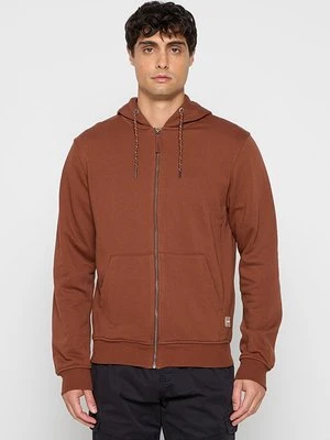 Bluza rozpinana INDICODE brązowy