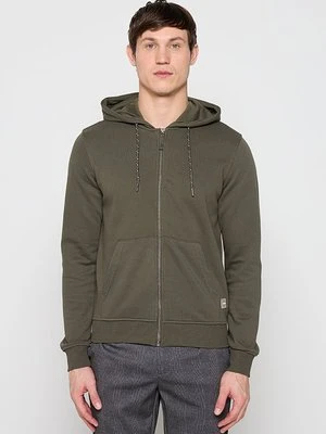 Bluza rozpinana INDICODE ciemnozielony