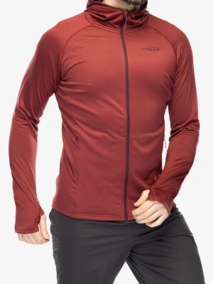 Bluza rozpinana Inov-8 Venturelite Mid Hoodie FZ - burgundy