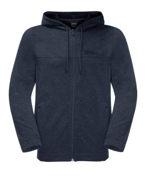 Bluza rozpinana Jack Wolfskin niebieski