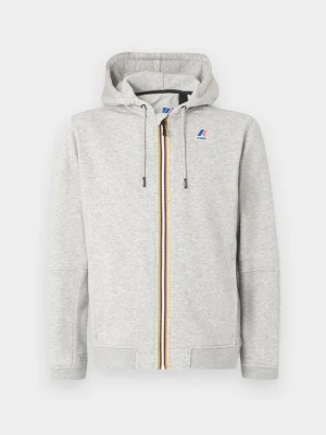 Bluza rozpinana K-way szary melanż