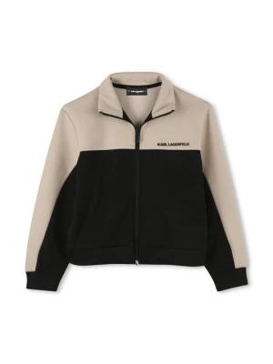 Bluza rozpinana KARL LAGERFELD beżowy