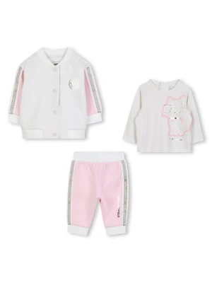 Bluza rozpinana KARL LAGERFELD biały