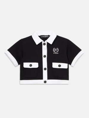 Bluza rozpinana KARL LAGERFELD czarny