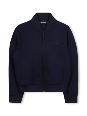 Bluza rozpinana KARL LAGERFELD niebieski
