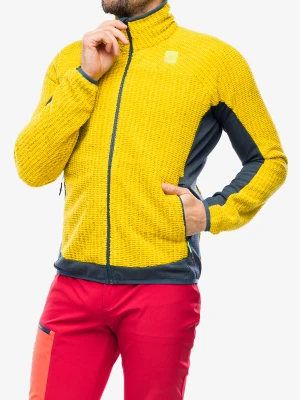 Bluza rozpinana Karpos Rocchetta Fleece - sulphur/midnight